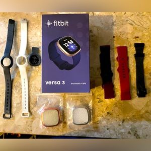 Fitbit Versa 3 Smartwatch +GPS and Up Tracker by Jawbone.